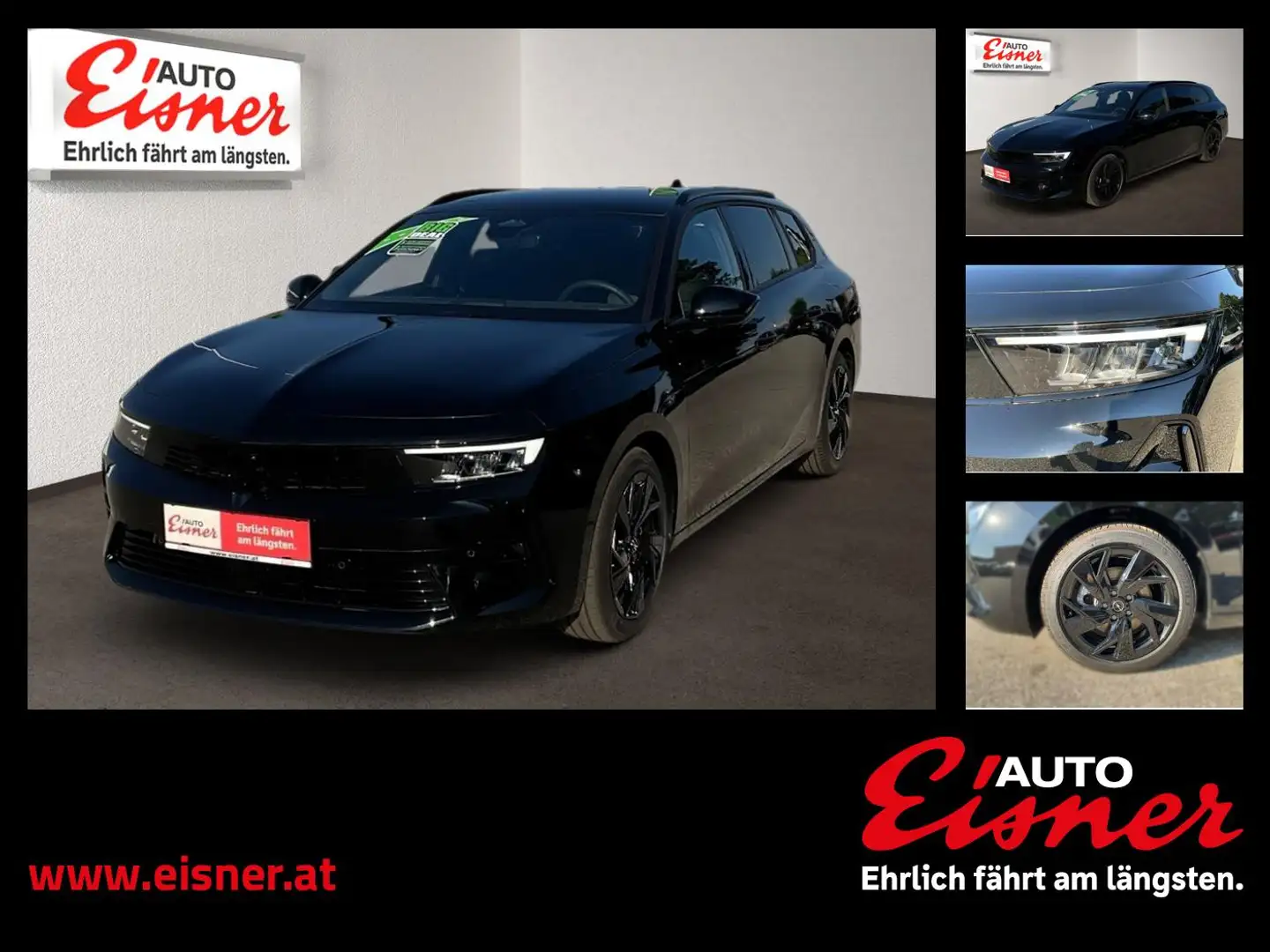 Opel Astra L Sports Tourer 1.2 Turbo GS 2xKlima 360 Schwarz - 1