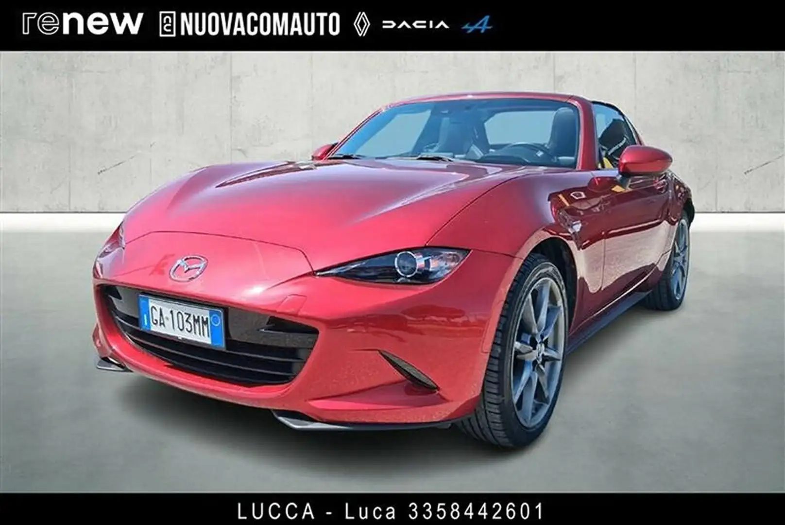 Mazda MX-5 RF 2.0 Exceed i-eloop 184cv my19 Rosso - 1