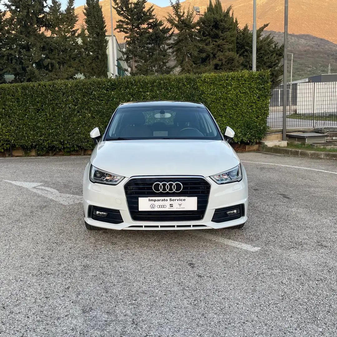 Audi A1 Sportback S-line S tronic 1.0 TFSI 70KW/95CV Blanc - 2