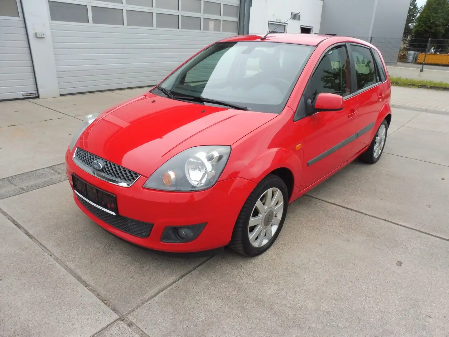 Ford Fiesta 1.6 16V Ghia 4-türig Euro 4 Rosso - 1