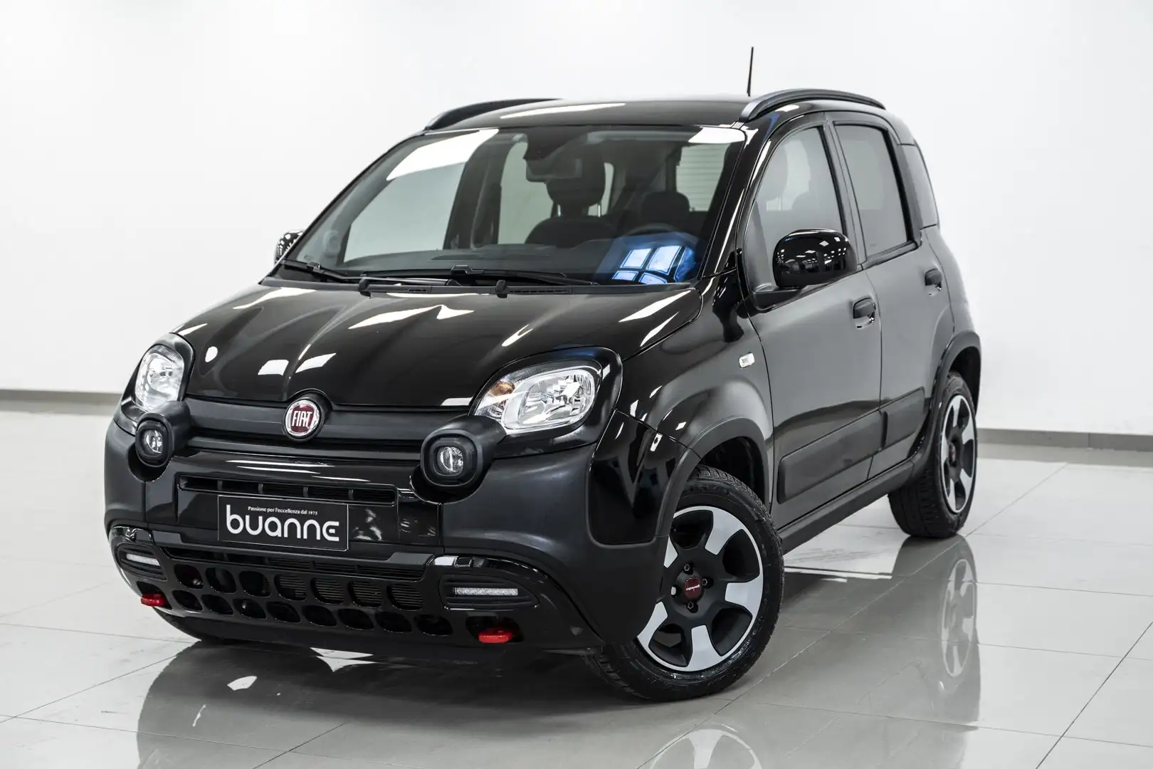 Fiat Panda 1.0 firefly hybrid City Cross S&S Italiana Km Cert Negro - 1