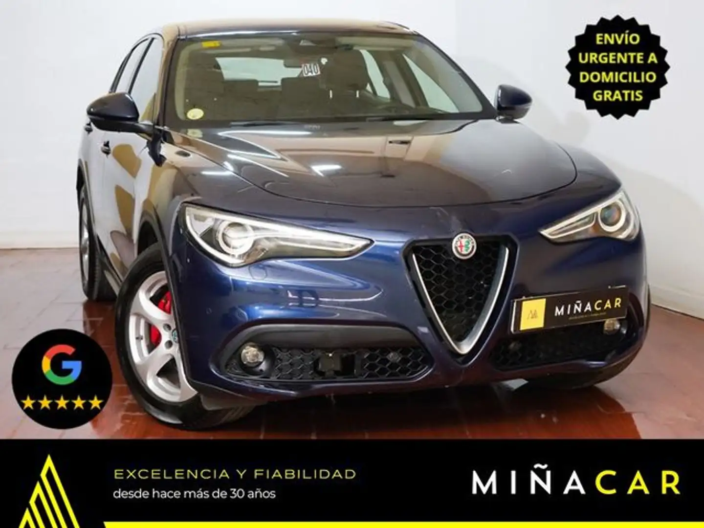 Alfa Romeo Stelvio 2.2 Super RWD Aut. 150 Azul - 1