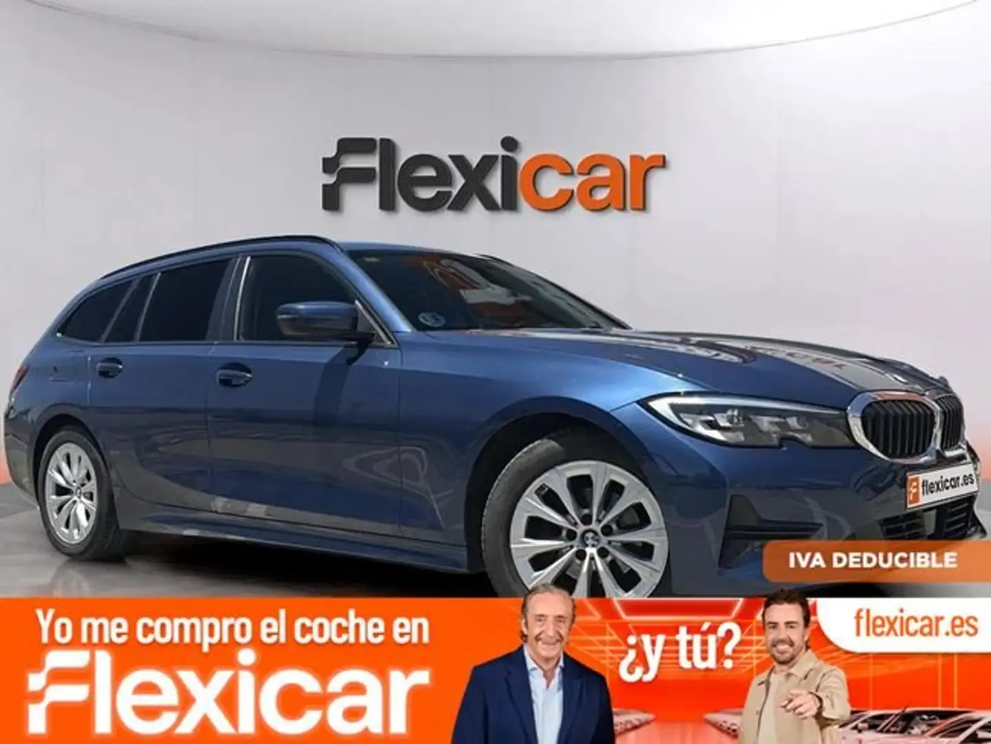 BMW 318 318d Auto.Touring Azul - 1