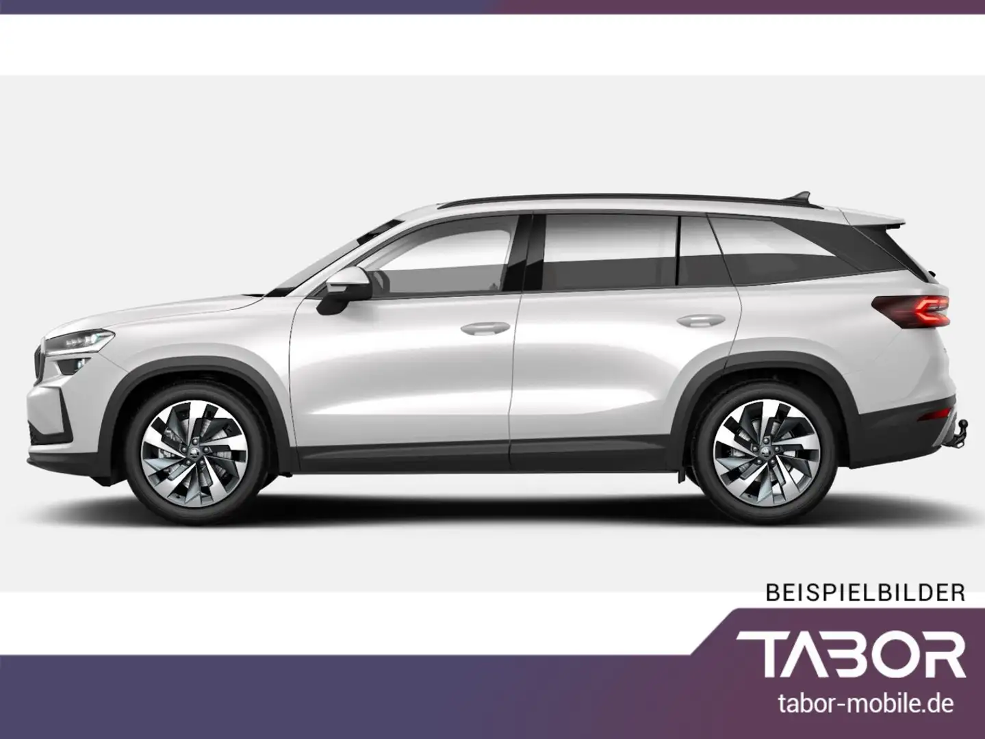 Skoda Kodiaq eTSI DSG Selec Pano AHK 7S HUD 360° Leder Weiß - 2
