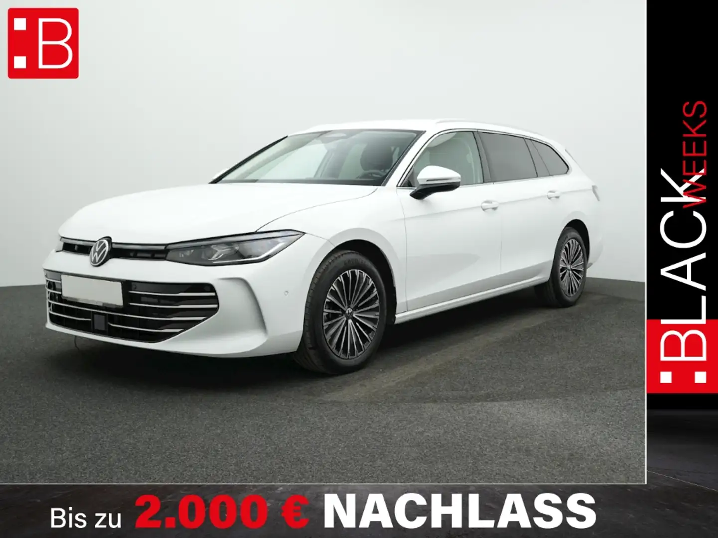 Volkswagen Passat 2.0 TDI DSG Elegance AHK IQ.LIGHT KAMERA ACC eHECK Weiß - 1