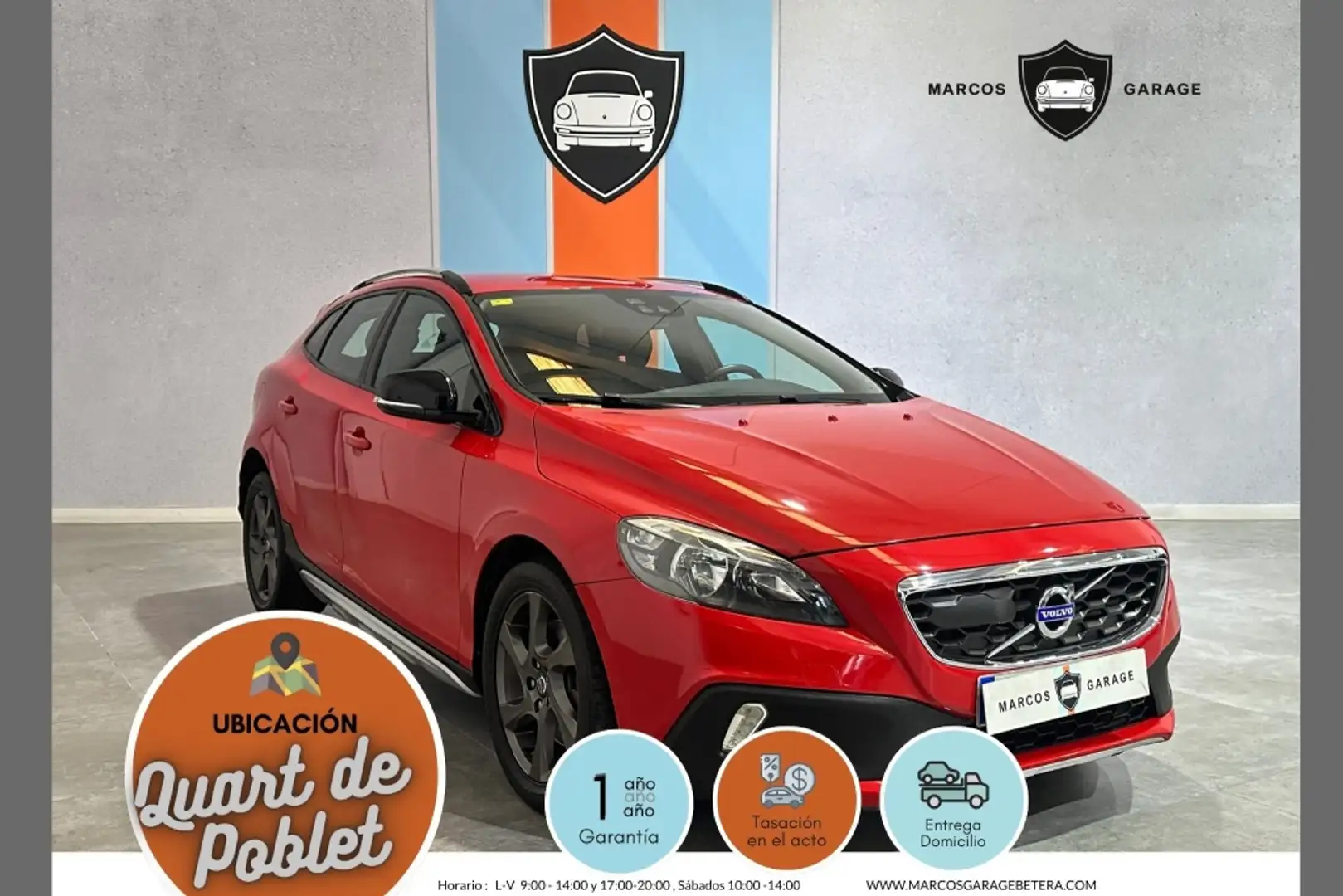 Volvo V40 Cross Country D3 Momentum Rot - 1