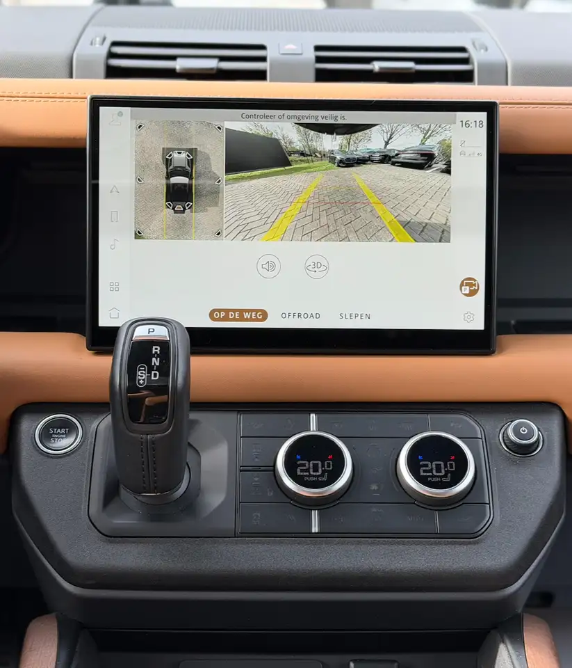 Land Rover Defender D300 KAHN PANO MERIDIAN 360°CAM VERWAMD EN GEVENTILEERD LEDER — 9/20