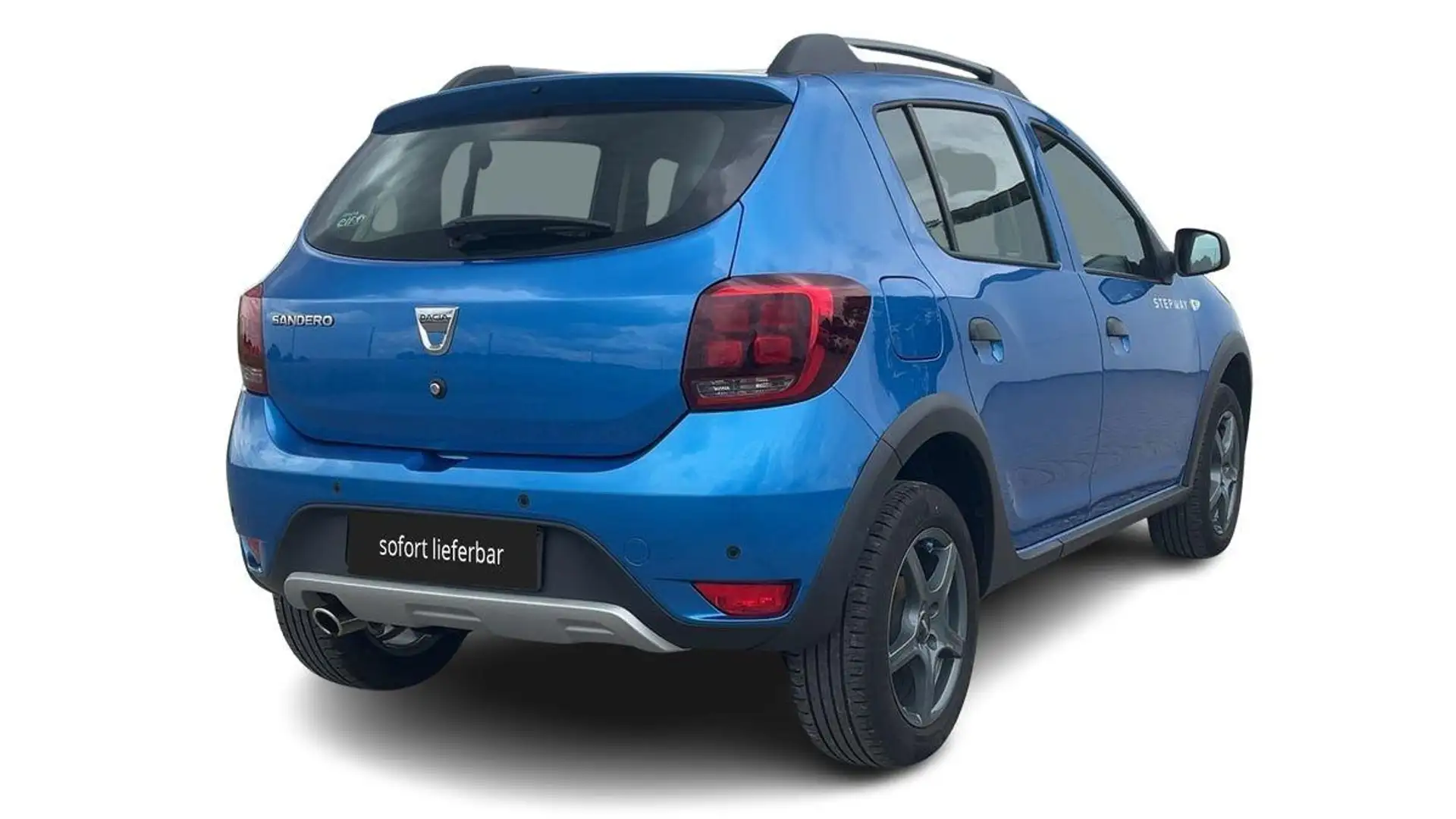 Dacia Sandero Stepway II 0,9 TCe Automatik Easy-R Klima Navi Blau - 2