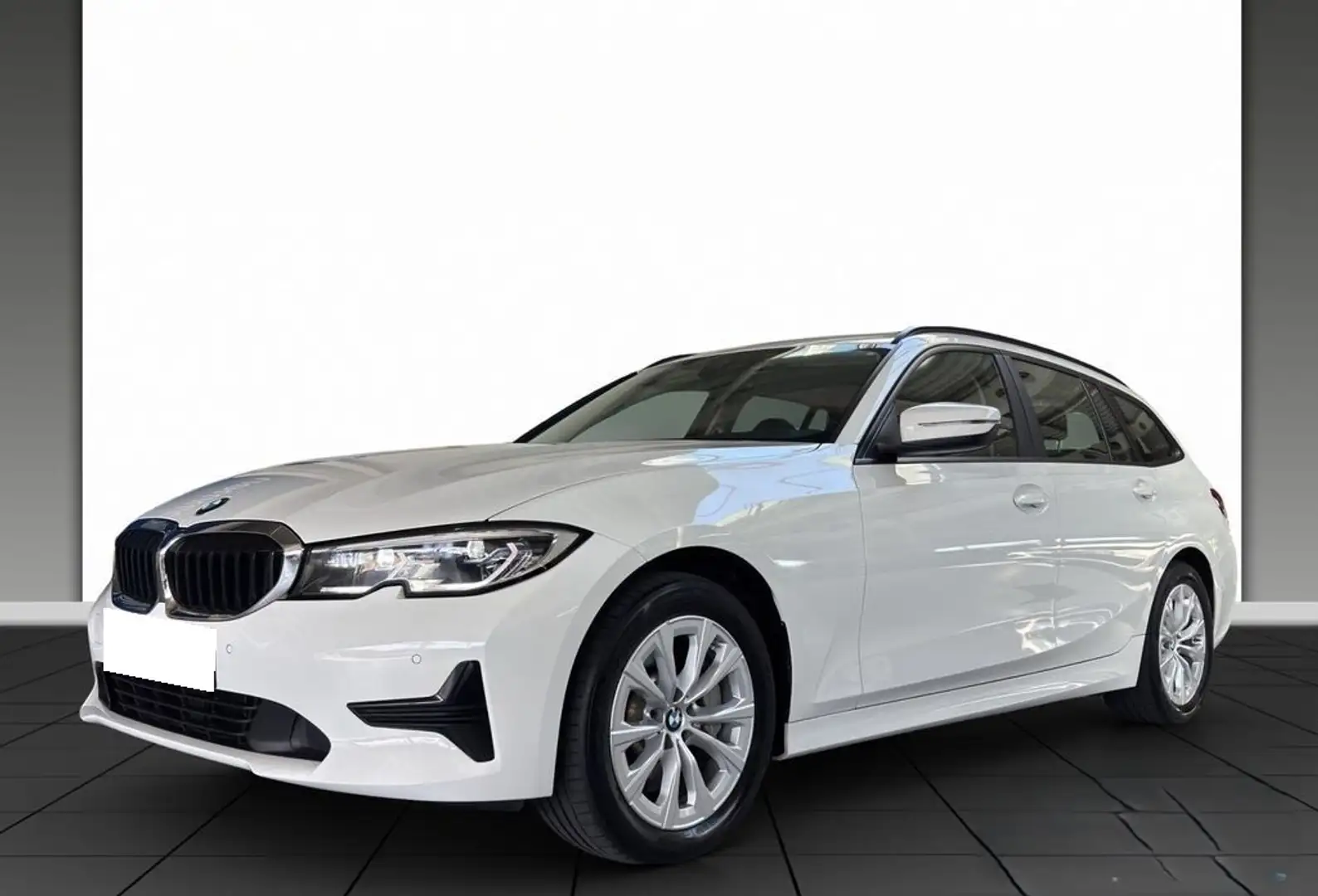 BMW 318 318dA Touring Blanco - 2