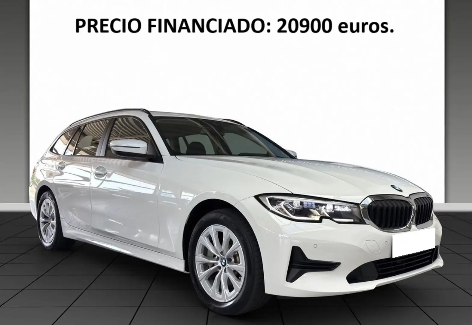 BMW 318 318dA Touring Blanco - 1