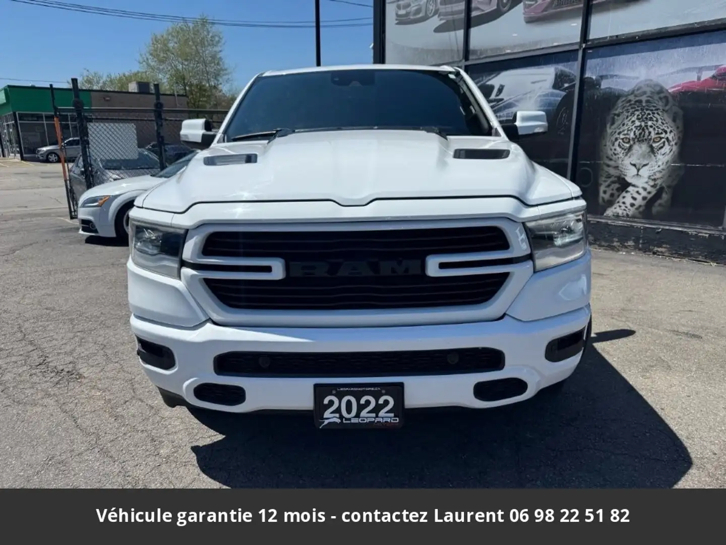 Dodge RAM Sport Night 12P 5.7L 4x4 Tout compris hors homolog Blanc - 2