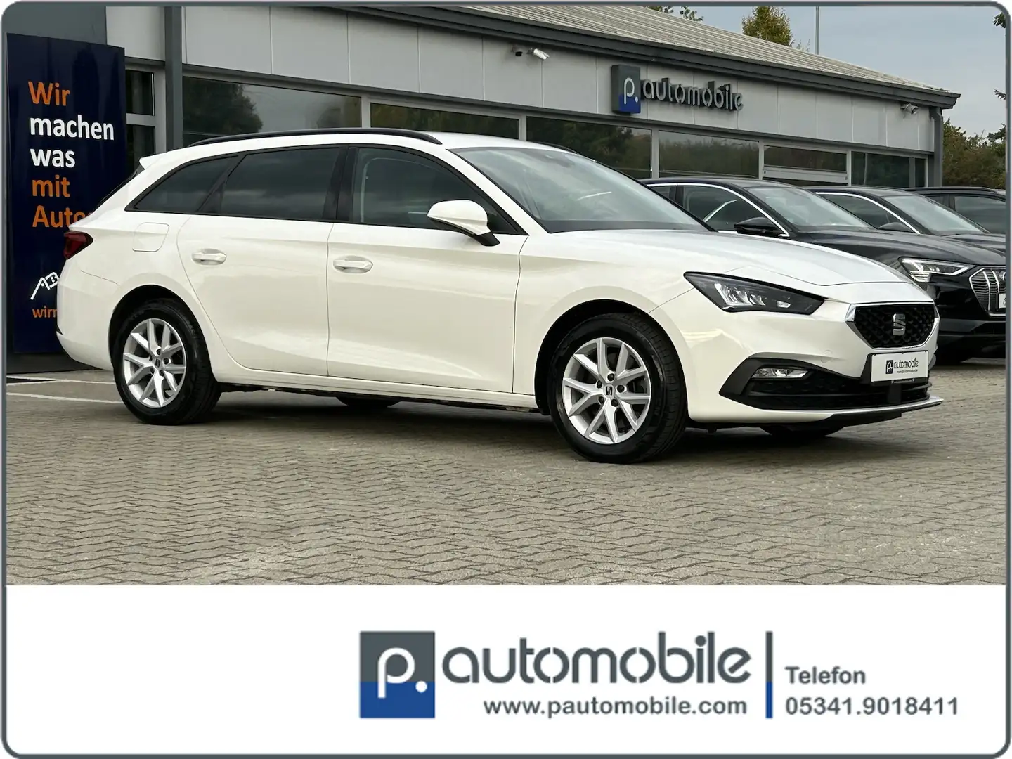 SEAT Leon 2.0 TDI Style*VC*AHK*LED*NAVI* Weiß - 1