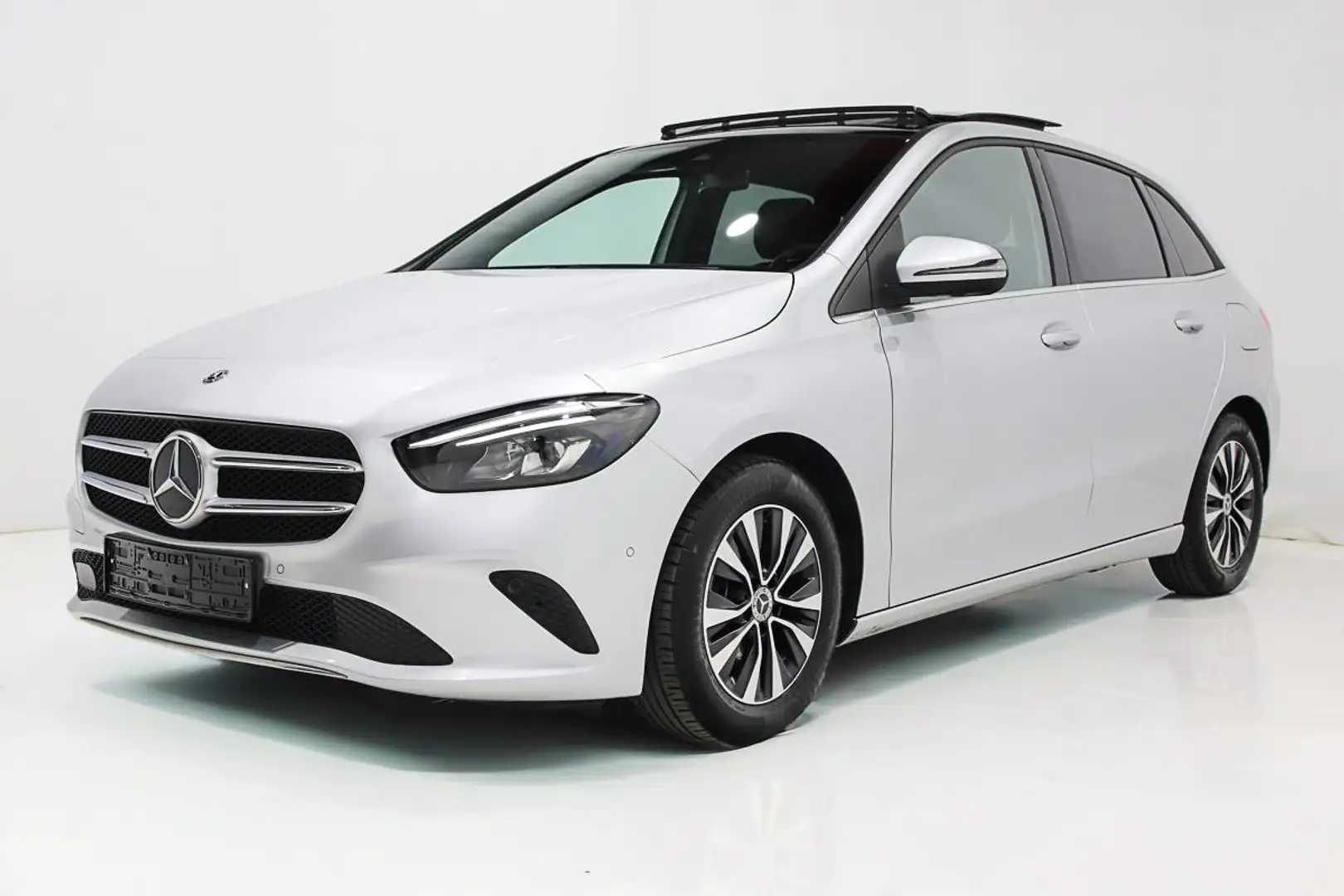 Mercedes-Benz B 180 DA PROGRESSIVE TOIT PANO SEMI CUIR LED GPS CAMERA Zilver - 2