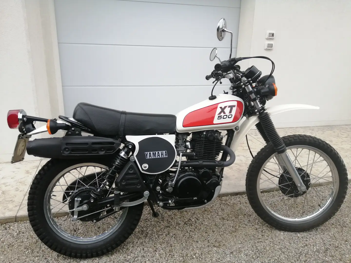 Yamaha XT 500 Weiß - 1