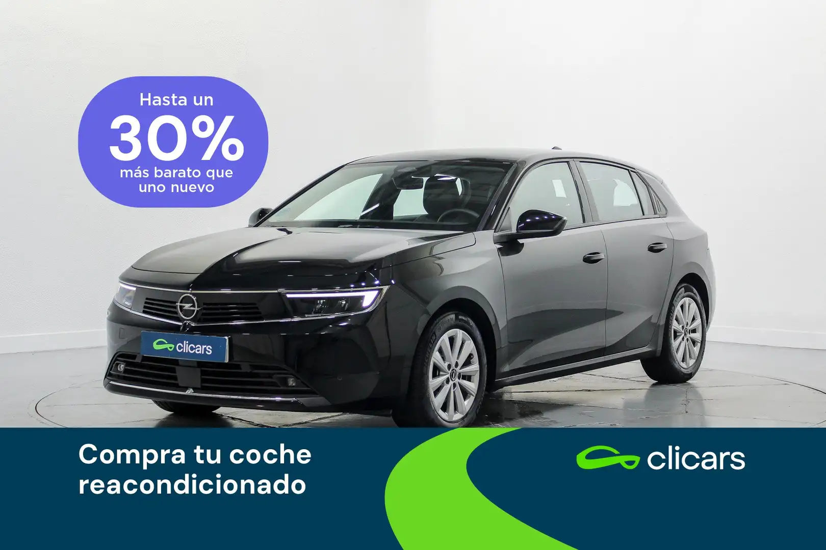 Opel Astra 1.2T XHT S/S Edition 130 Negro - 1