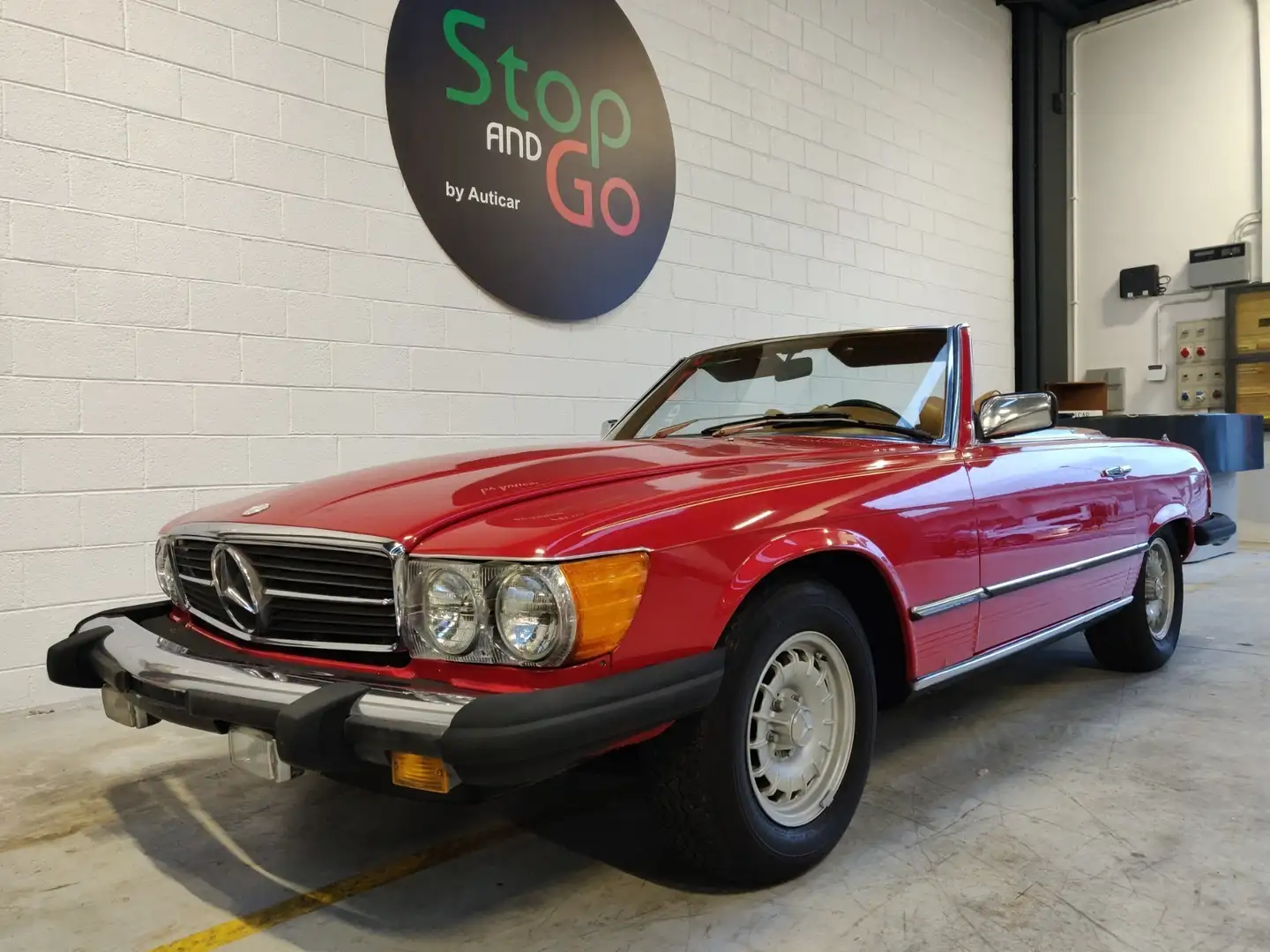 Mercedes-Benz SL 450 450 SL Roadster Roşu - 1