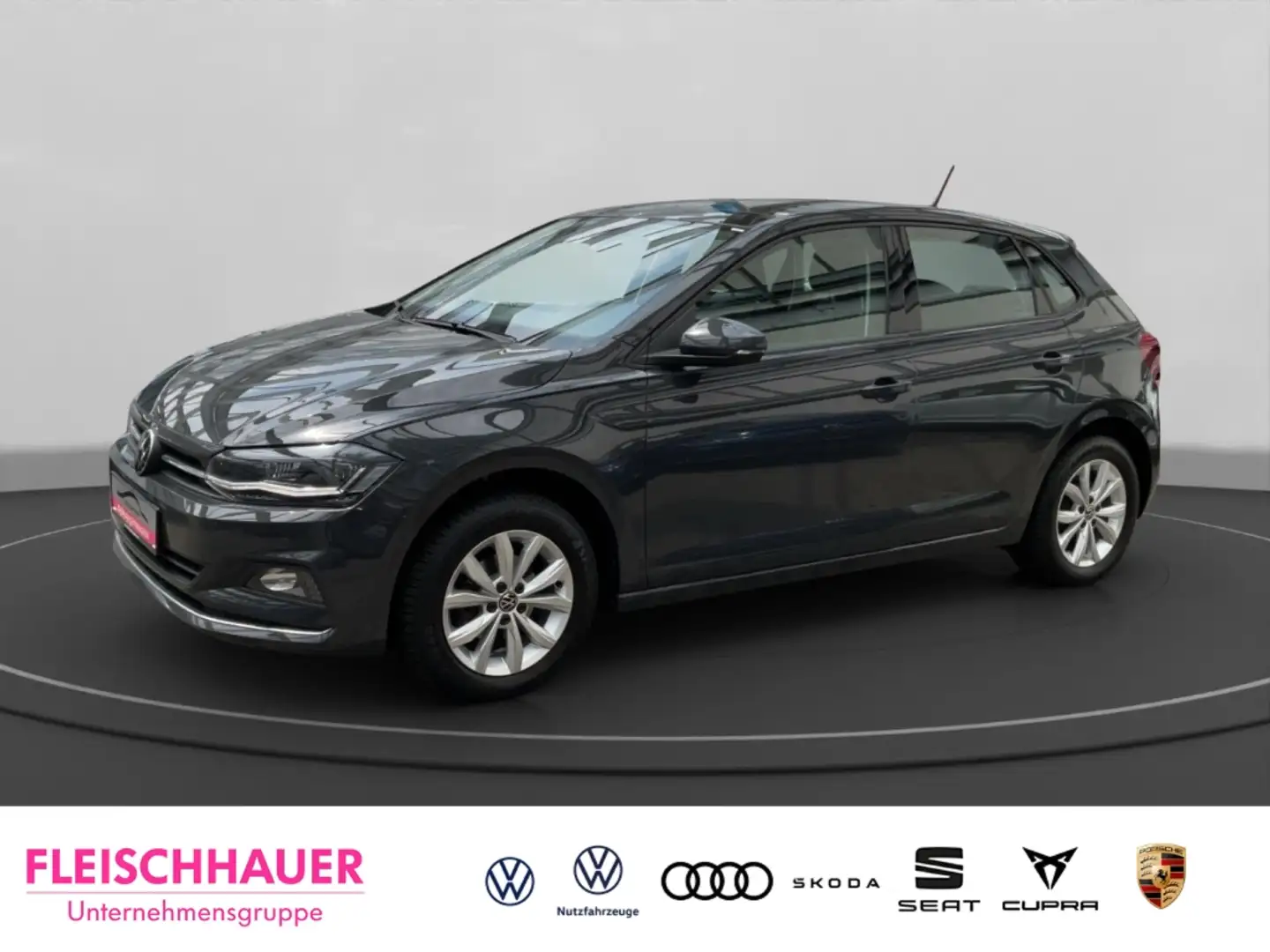 Volkswagen Polo VI 1.0 TSI Highline El. Panodach Digitales Cockpit Gris - 1