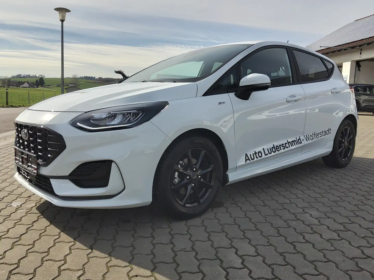 Ford Fiesta ST-Line MHEV Blanc - 2
