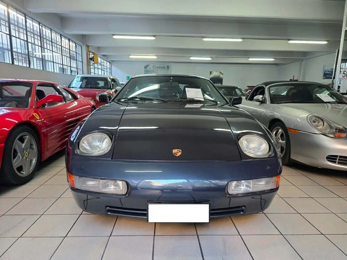 Porsche 928 5.0 S4 320cv TETTO/ASI/CRS Bleu - 2
