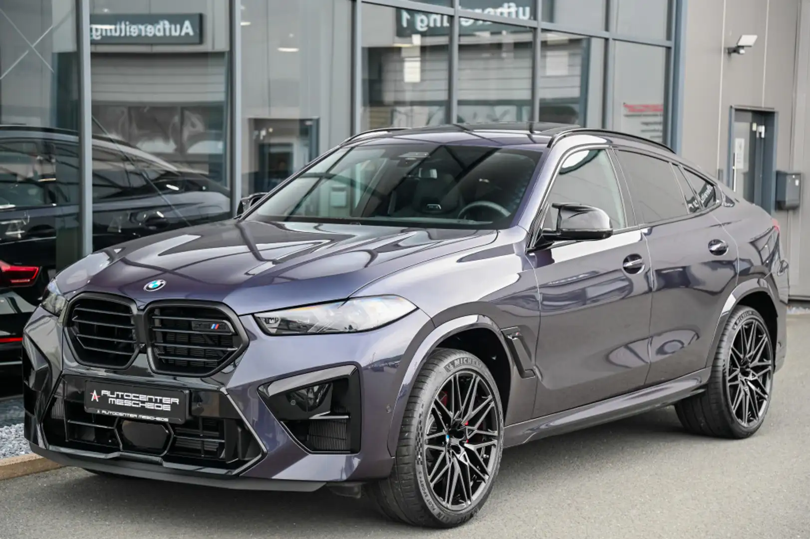 BMW X6 M Competition Pano Sky Lounge* AHK* B&W* 22 Blau - 2