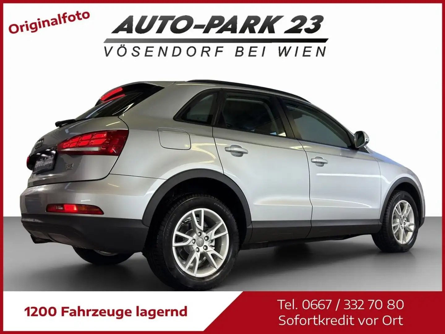 Audi Q3 2,0 TFSI quattro**SPORT-LINE*LEDER**NAVI*MOD2013 Silber - 2