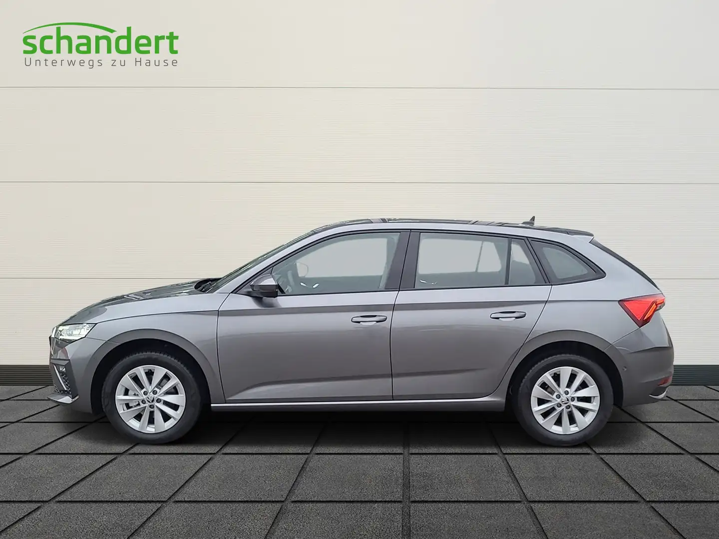Skoda Scala Selection 1,0 TSI DSG LED Navi ACC Klimaautomati Grau - 2