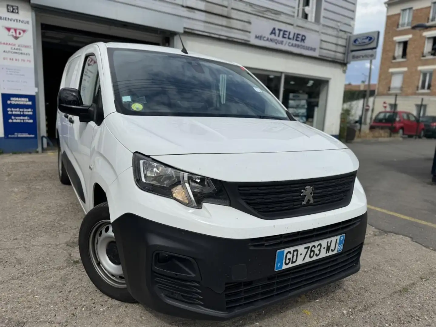 Peugeot Partner 1.5 BLUE HDI 100 LONG Blanc - 2