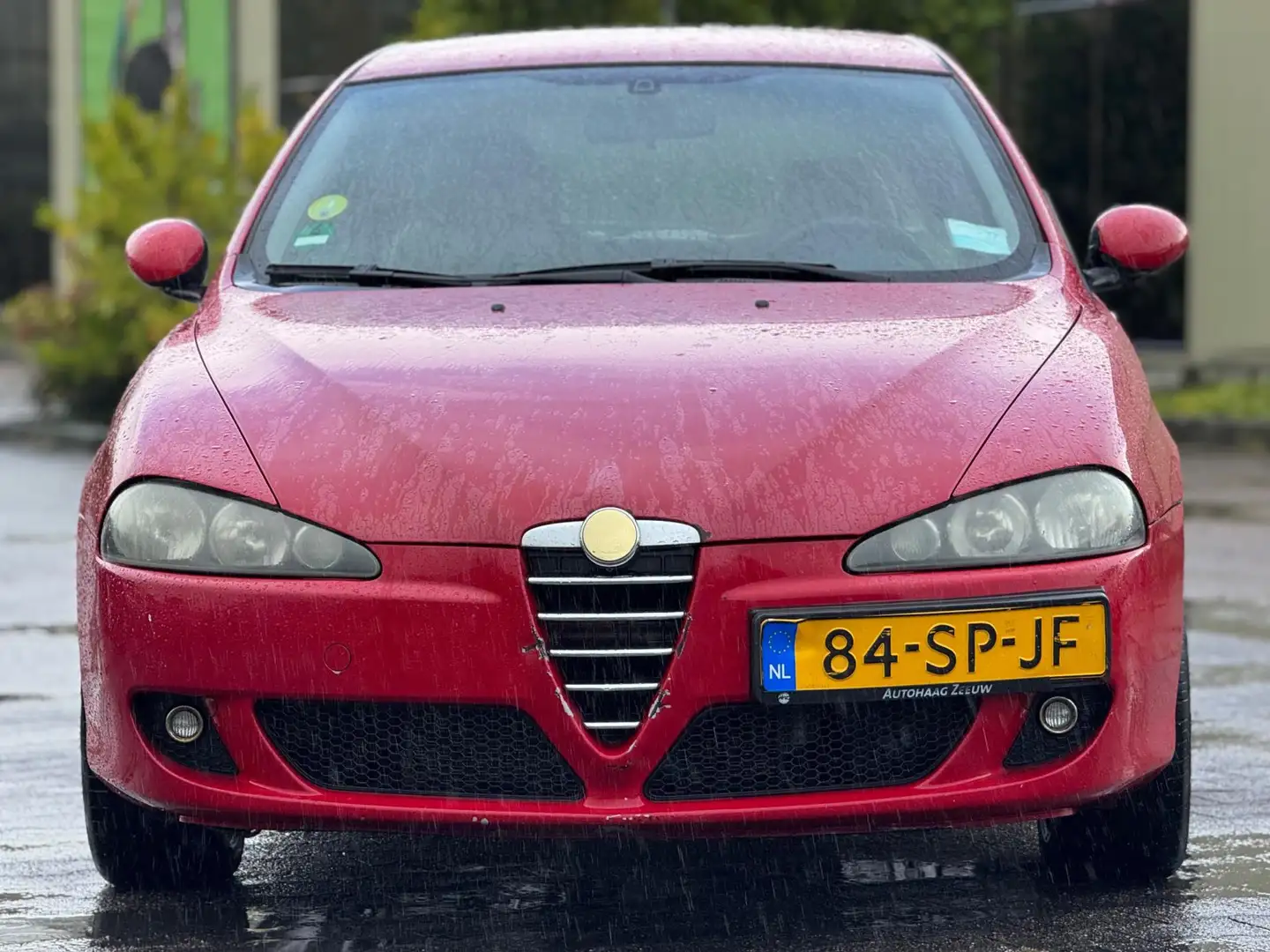 Alfa Romeo 147 1.6 T.Spark Progression | Leder sportstoelen | Cli Rood - 2