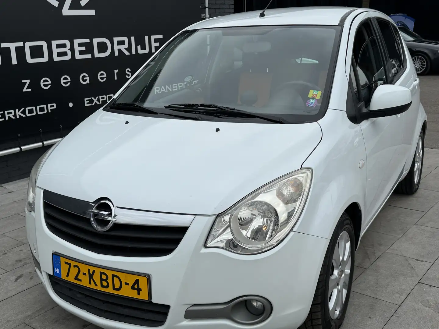 Opel Agila 1.2 Enjoy Airco ! Blanco - 2