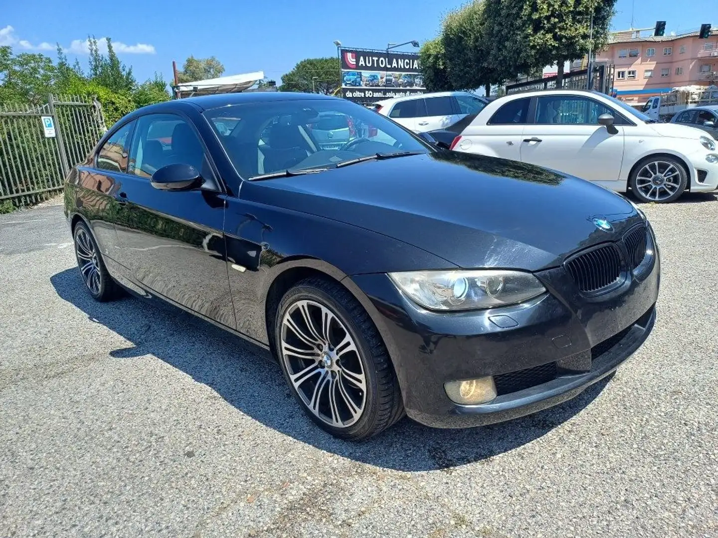 BMW 320 D COUPE' 177CV AUTOM. PDC PELLE "18 ITALIA Nero - 1