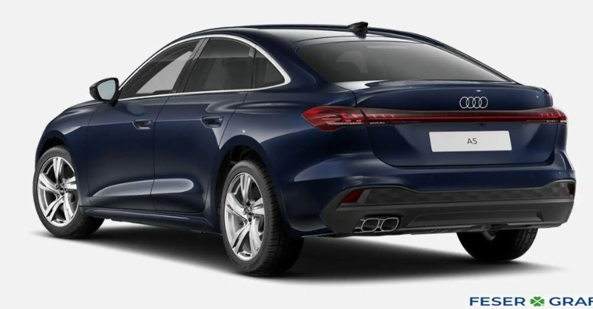 Audi A5 Limousine TDI 150 kW S tro+Kamera+ACC+Navi+ Blauw - 2