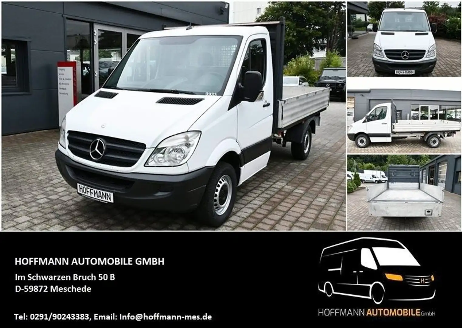 Mercedes-Benz Sprinter 311 CDI Pritsche 3,40m L2 RWD TÜV Neu Weiß - 1