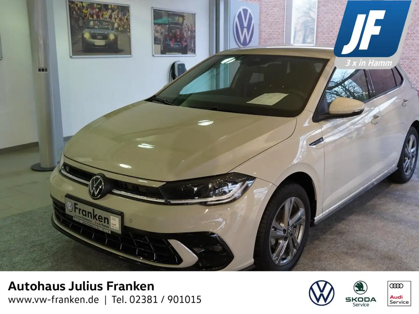 Volkswagen Polo R-Line TSI IQ KAMERA NAVI LM APP-CON LED Grau - 1