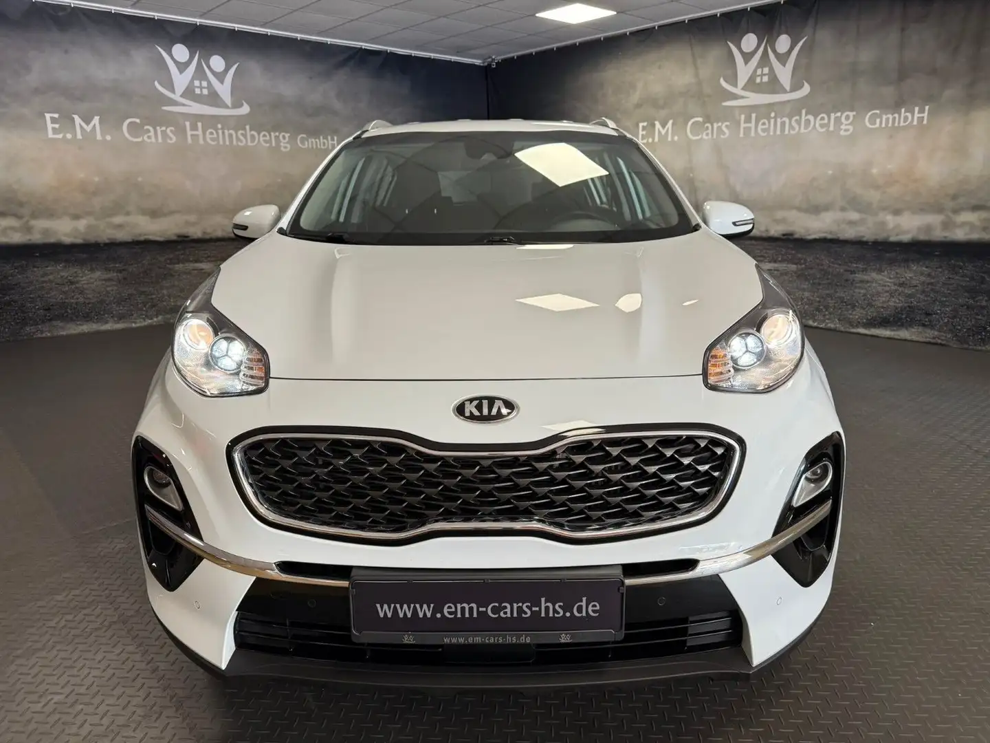 Kia Sportage 1.6 CRDi Vision 4WD Komfort Klima Kam. Blanc - 2