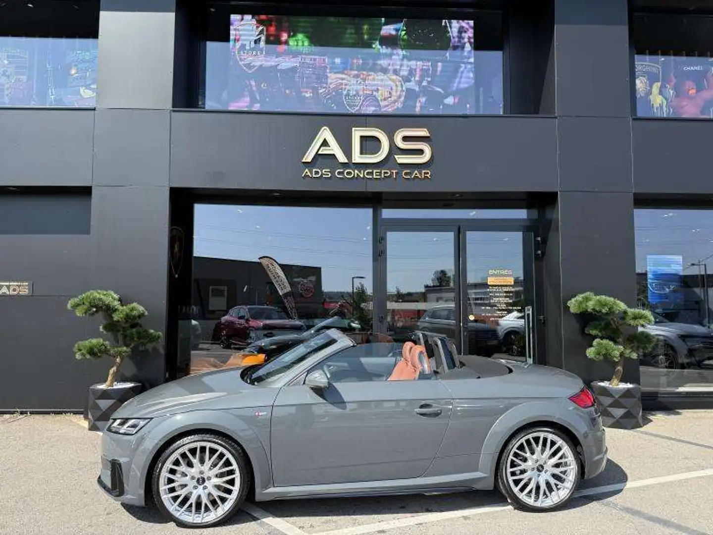 Audi TT Roadster 45 TFSI quattro S tro Gris - 2