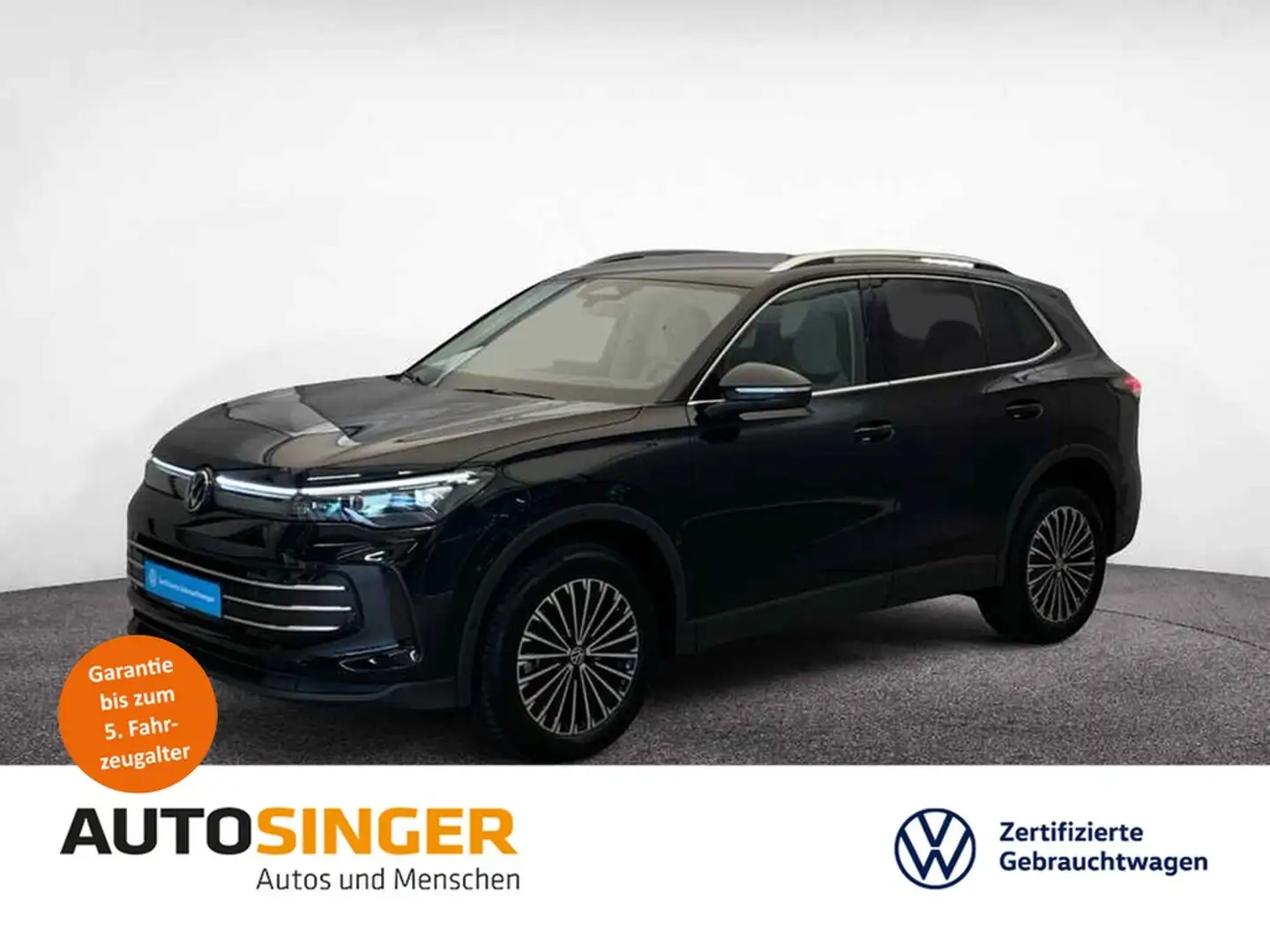 Volkswagen Tiguan Elegance 2.0 TSI DSG 4M *AHK*ACC*HUD*DCC* Schwarz - 1