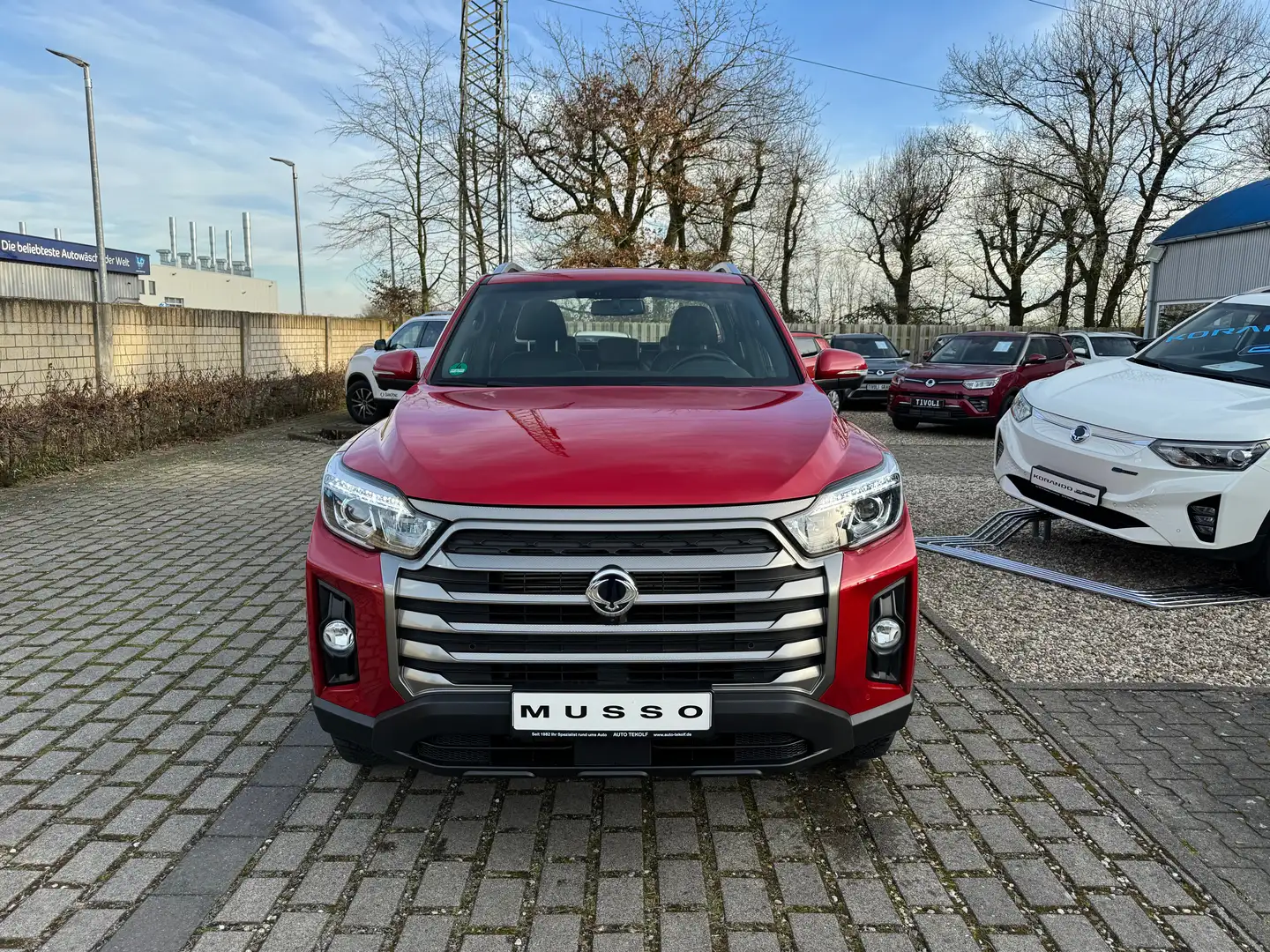 SsangYong Musso Grand 4WD Sapphire-Facelift,AHK, Sicheheitspaket. Rosso - 2
