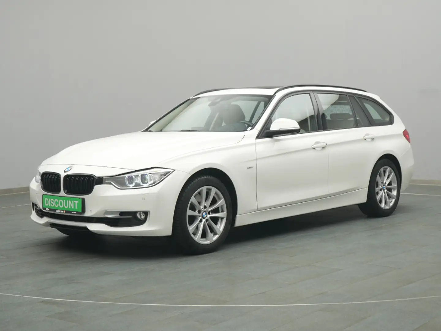 BMW 330 d xDrive Touring 258PS Aut. 4x4/AHK Blanco - 2