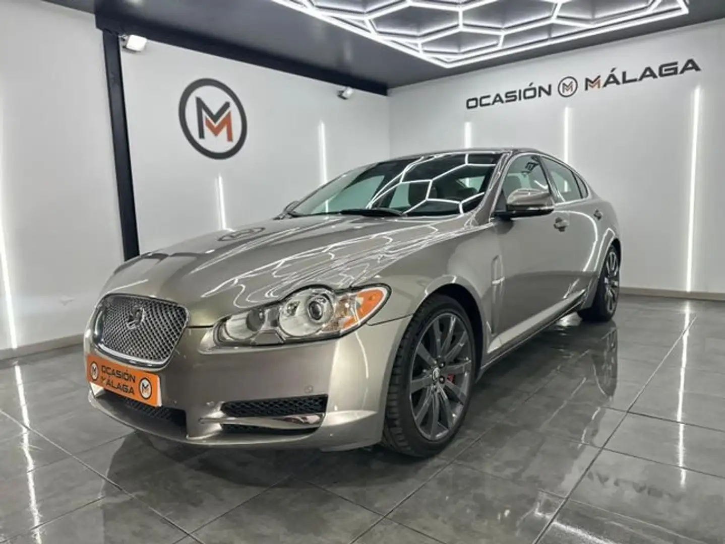 Jaguar XF 3.0 V6 Diesel Luxury 240 Aut. Gris - 1