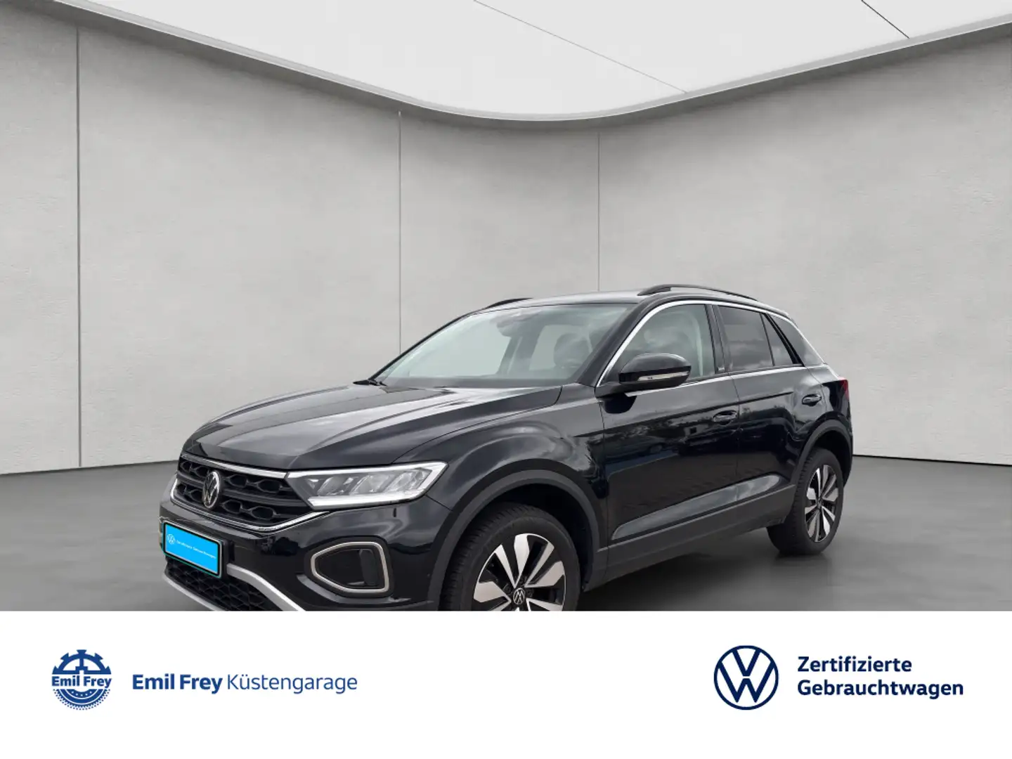 Volkswagen T-Roc Move 1.5l TSI 6-Gang KLIMA DAB PDC Schwarz - 1