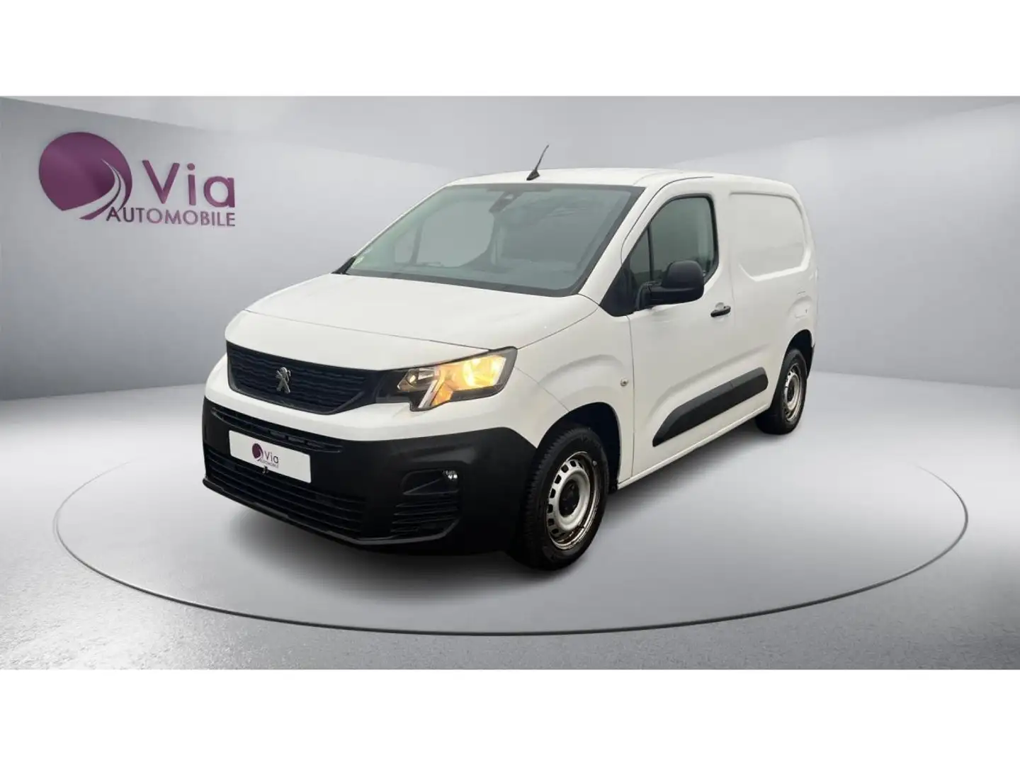 Peugeot Partner Standard 1000KG 1.5 BlueHDi 100 Grip Standard - 9 158 HT- 1ERE MAIN / CAMERA Blanc - 1