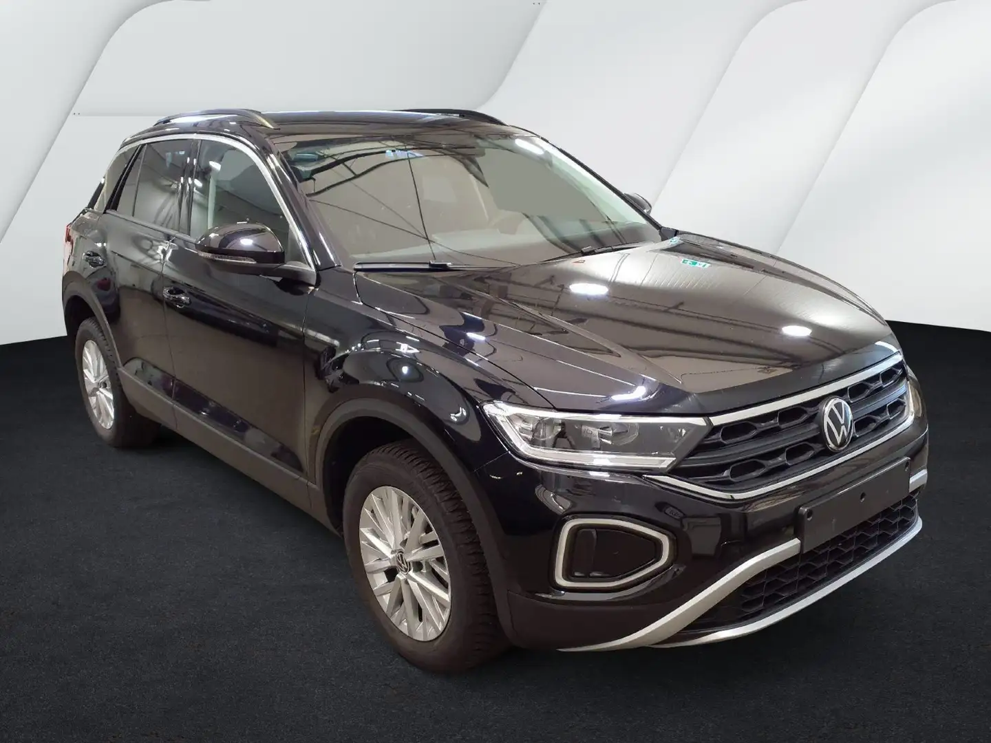 Volkswagen T-Roc 1.0 TSI LIFE LED+ NAVI LM16 Schwarz - 2
