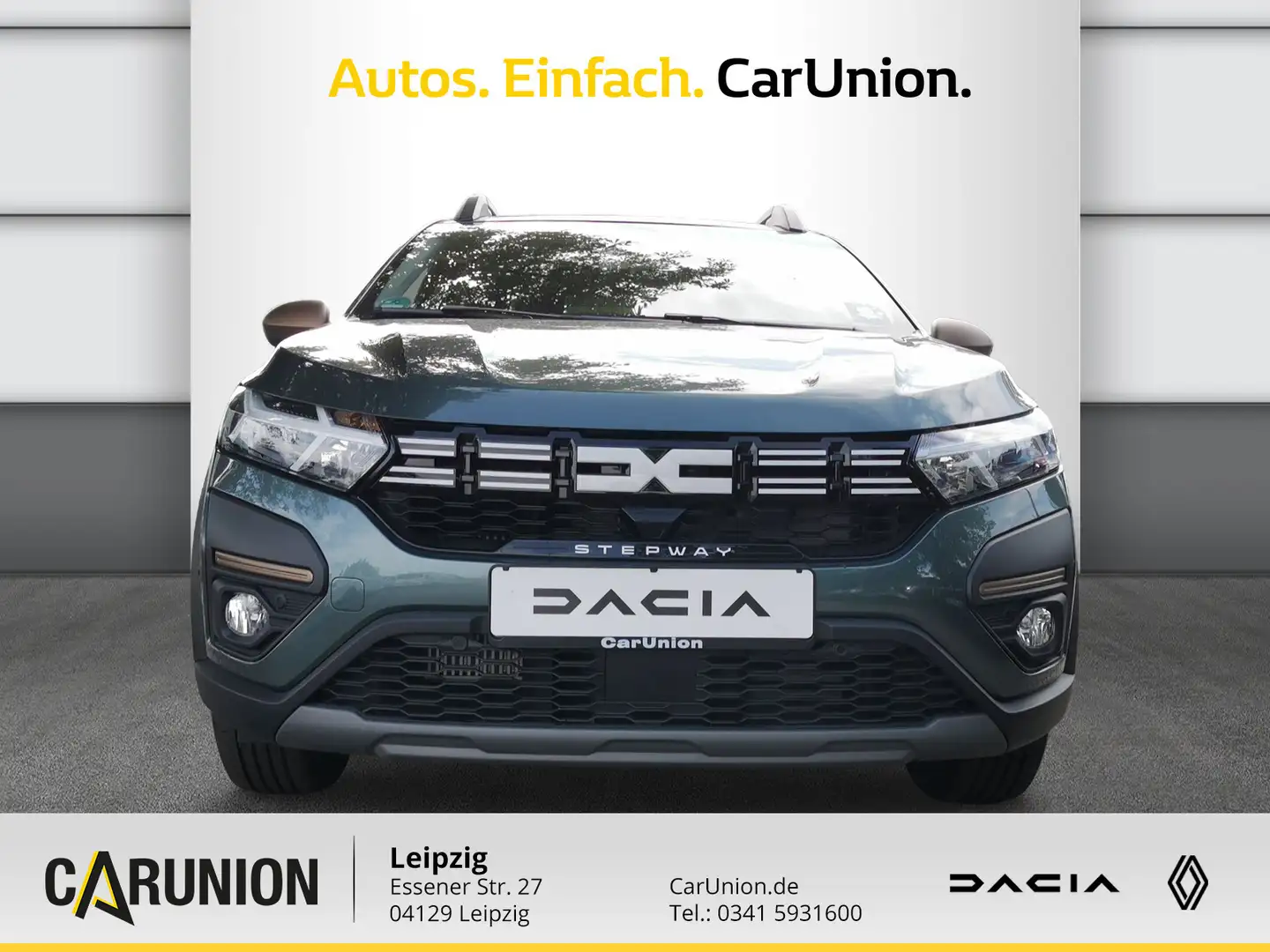 Dacia Sandero Stepway Extreme TCe 100 ECO-G Grün - 2