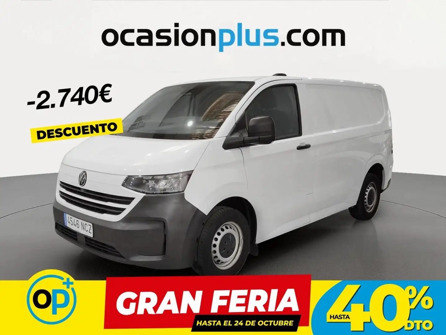 Volkswagen Transporter Furgón BC 2.0TDI 81kW Blanco - 1