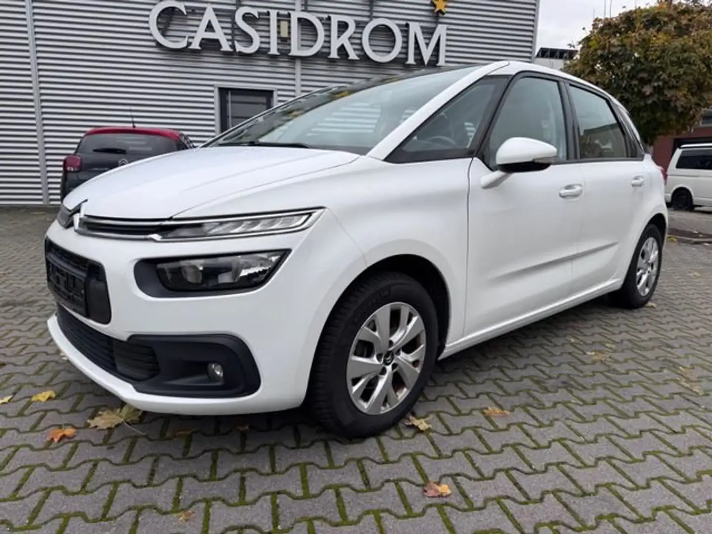 Citroen C4 SpaceTourer Feel - NAVI + PDC + AHK + CAM Blanc - 1