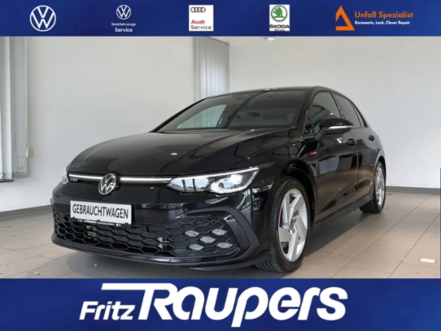 Volkswagen Golf 2.0 DSG GTI BLACK STYLE+NAVI+ACC+LED Schwarz - 1