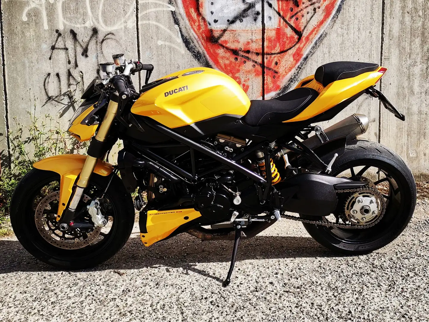 Ducati Streetfighter 848 Amg Special Edition Jaune - 1