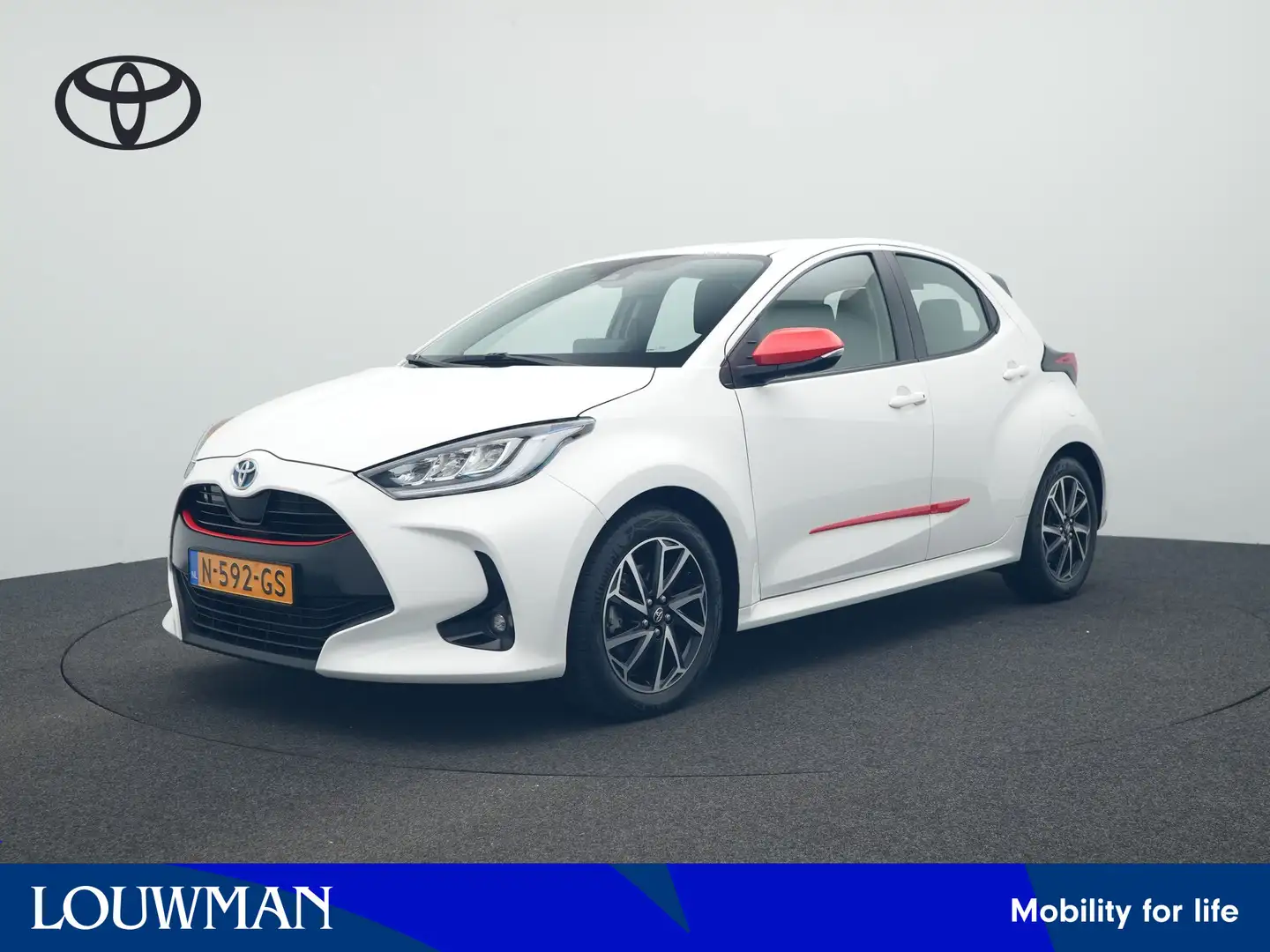 Toyota Yaris 1.5 Hybrid Dynamic | Achteruitrijcamera | Apple Ca Wit - 1
