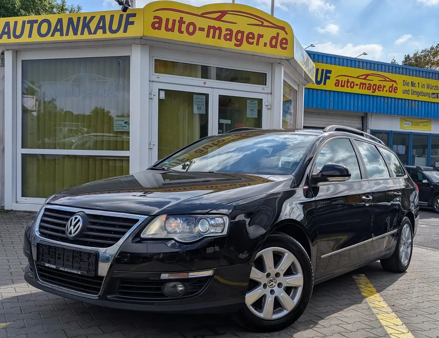 Volkswagen Passat Variant Sportline*Temp*AHK*BiXen*OhneTÜV* Noir - 1
