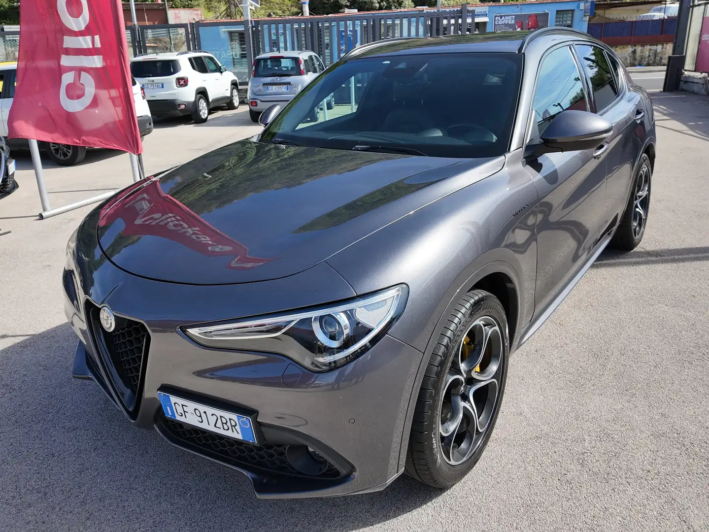 Alfa Romeo Stelvio Stelvio 2.2 t Veloce Q4 210cv auto Grigio - 2